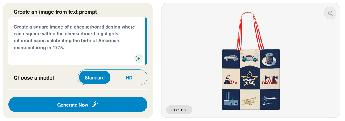 Create Image From Text Prompt Demo Image